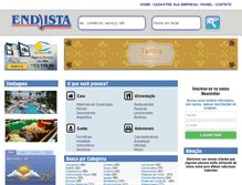 Tablet Screenshot of endlista.com.br